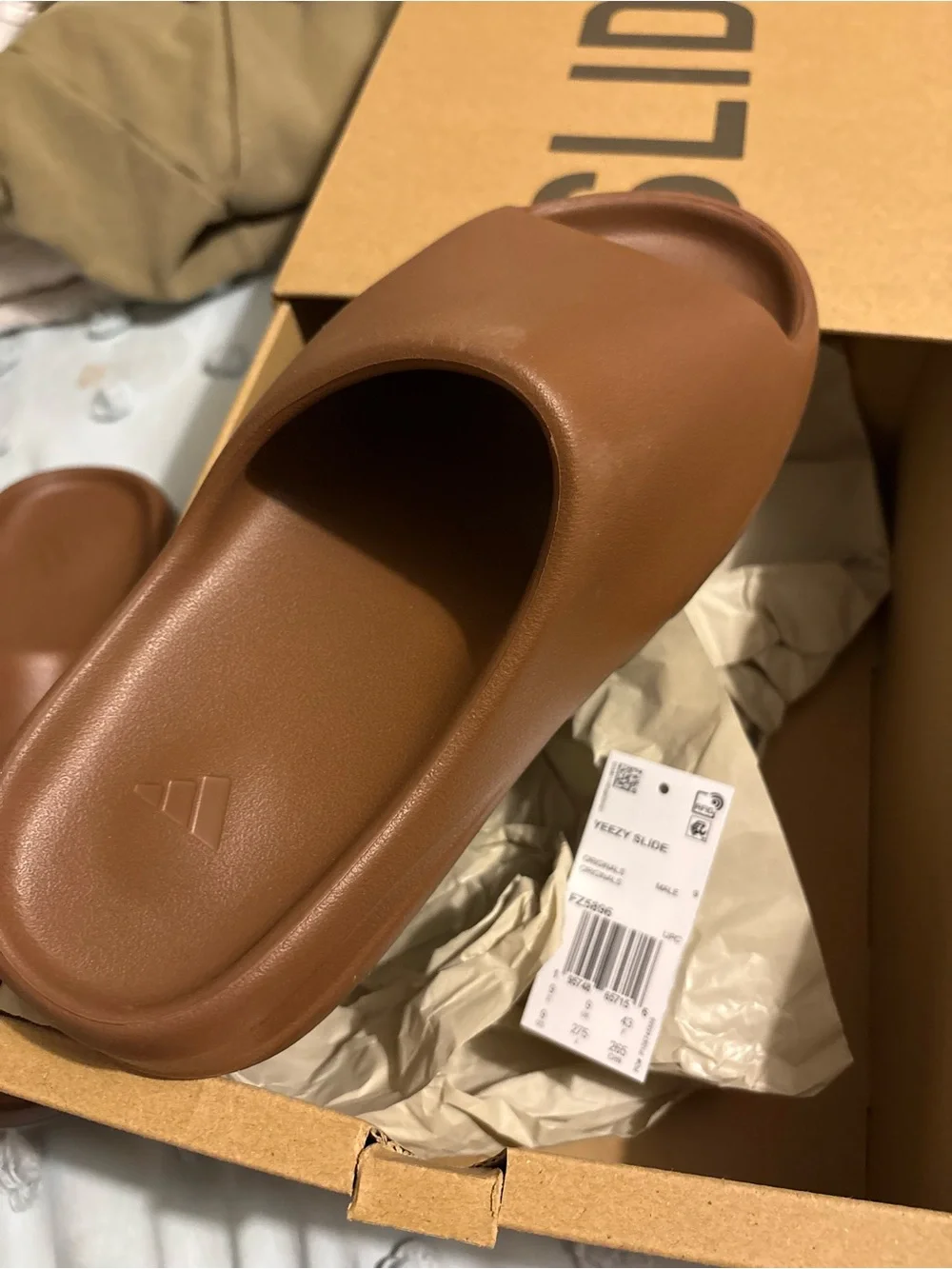 Yeezy Brown Slide Sandals